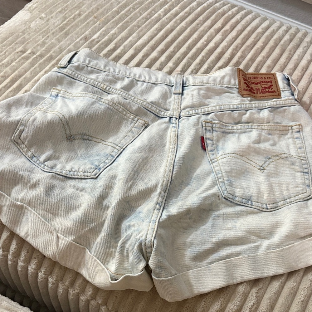 Levi's Women's Light Blue Jean Shorts